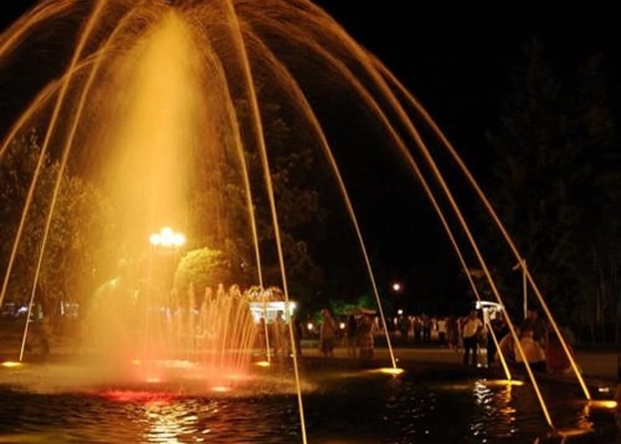 Regelbare SS30-Pijp Jet For Musich Fountain 12m3/h 70Kpa