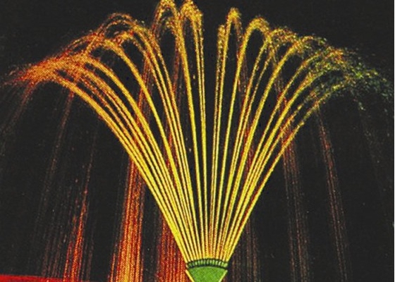 Volledig van de het Verhaal de Dansende Fontein van Messingsphoenix Pijpen Jet Water Spray High 4m