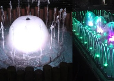 Fabrieksvoorziening Messing Champignon Fountain Jet Voor Muziek Fountain