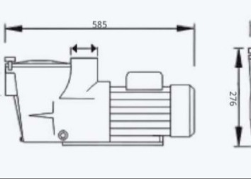 SPA1005 Waterpompen voor zwembaden