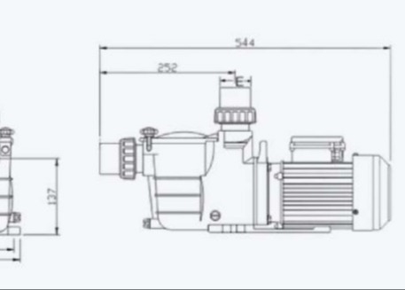 SPS0500 Waterpompen voor zwembaden