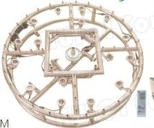 Het ronde Project van de Stijl Binnen 1m Kleine Muzikale Fontein