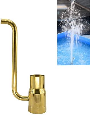 Van het de Bellenwater van de messingskop van de de Fontein Straalpijp van de de Vijverfontein de Hoofden van de de Pijpensproeier