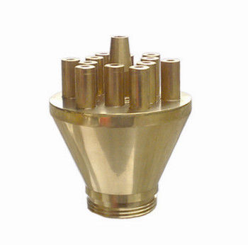 1.5“ 2,5 die“ Messing Concertrating van de het Waterfontein van de Fontein Straalpijp de Nevelhoofden schieten