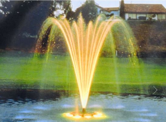 Van de de Leeswijzerfontein van messingschrome Zilveren van het de Straalpijpwater van de de Vijverfontein de Nevelhoofden