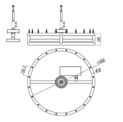 Dansende het Watereigenschap van de huisdecoratie 110v 1M