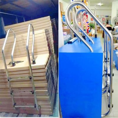 5 stappen 1.35mm Ladder van het Roestvrij staal Zwembad
