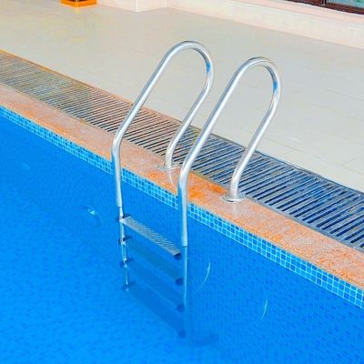 5 stappen 1.35mm Ladder van het Roestvrij staal Zwembad