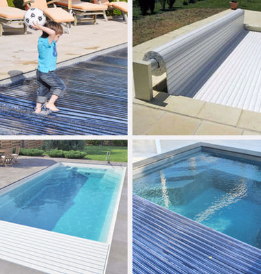 2020 Lastest Hot Sale Factory Price PC Automatic Swimming Pool Cover With A Roller