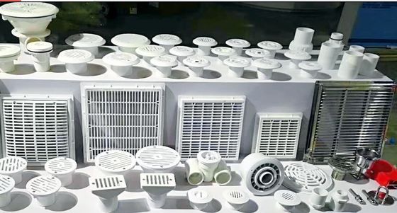 Witte Slimme 1,5“ de Schuimspaan van de Zwembadmuur