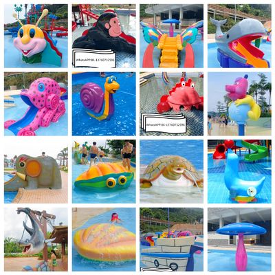 Het Materiaal van het het Waterpark van glasvezeljonge geitjes