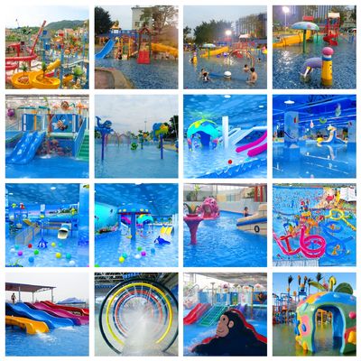 Anti UV van het het Parkmateriaal van het Jonge geitjeswater van de de Glasvezelwalvis het Waterdia