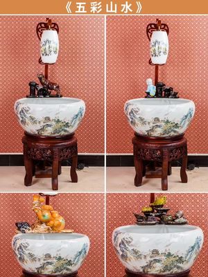 Ceramische 230mm Koi Vissenkom