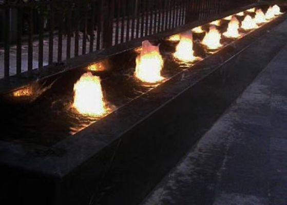 1 Pijpen van de duim de Dansende Fontein met Lampfontein Jet Nozzle