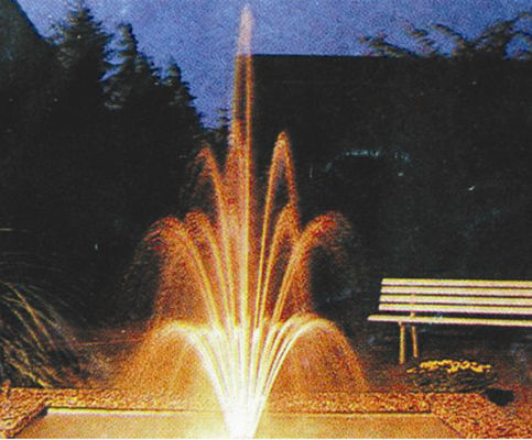 2“ de Toebehoren van Messingschrome Jet Spray Nozzles Pool Fountain