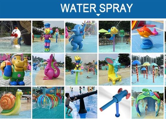 Anti UV van het het Parkmateriaal van het Jonge geitjeswater van de de Glasvezelwalvis het Waterdia
