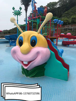 TUV Anti UVglasvezel Caterpillar Aqua Water Slides