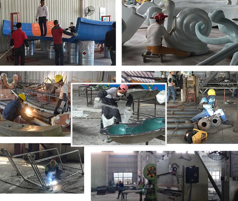 TUV Anti UVglasvezel Caterpillar Aqua Water Slides