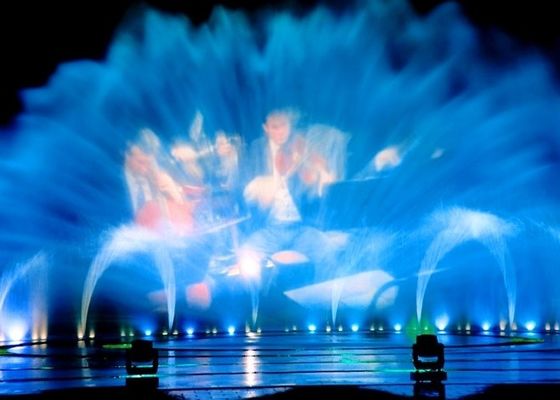 60m3/h van het de Pijpwater van het fonteinroestvrije staal het Schermprojectie