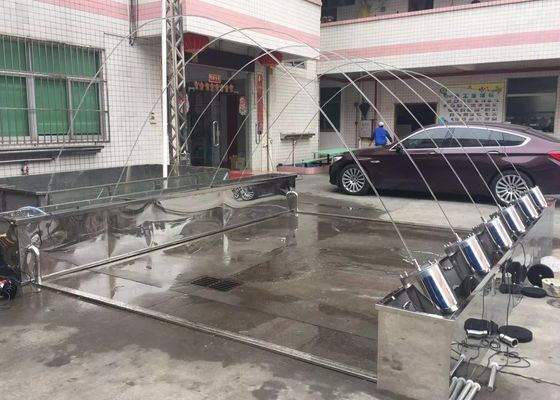 Kleur die LEIDENE Straal 1.5m Laminaire Waterfontein veranderen