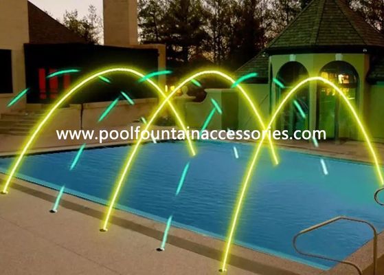 6000 l/u 20mm Laminaire Fonteinpijp met 9W-LEIDENE RGB Lamp