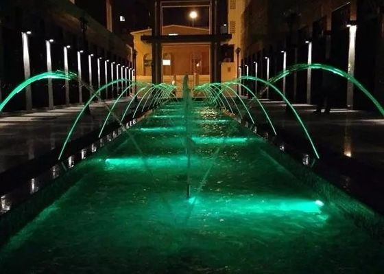 6000 l/u 20mm Laminaire Fonteinpijp met 9W-LEIDENE RGB Lamp