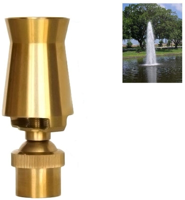 Van het de Torenwater van het messingsijs de Nevelfontein Jet Nozzle DN40 12m3/h