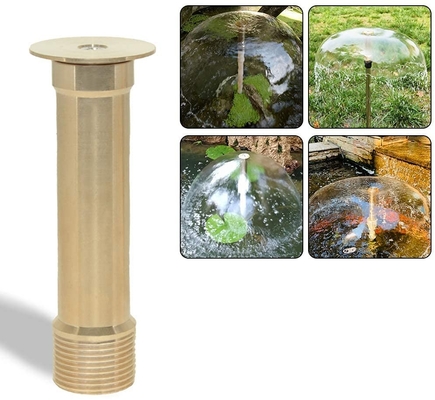 van de het Messingsvertoning van 22gpm DN25 van het de Klokwater de Straal van de de Fonteinpijp