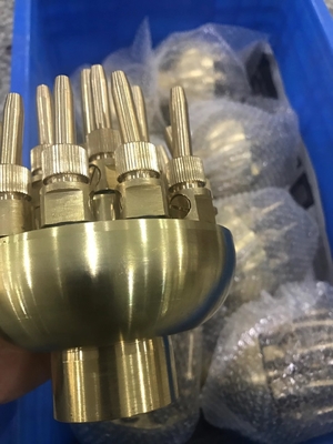 Van het de Pijpenwater van de messings de Regelbare Fontein Stroom 25m3/h