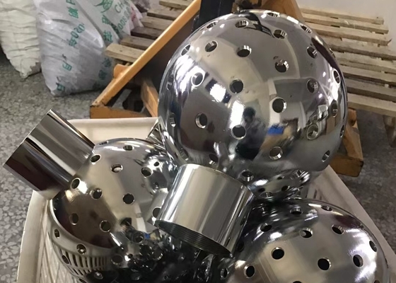 3“ SS304 Crystal Ball Dancing Fountain Nozzles 65m3/h