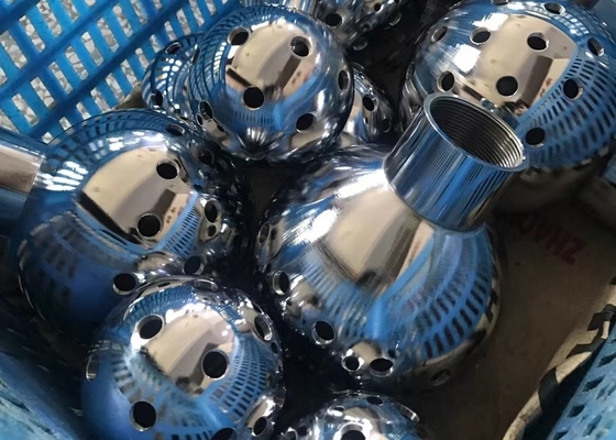 3“ SS304 Crystal Ball Dancing Fountain Nozzles 65m3/h