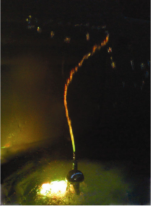 1.5“ van de de Omwentelingsdraak van Messingschrome van de het Waterfontein van de de straalpijpvijver het Hoofd van de de Fonteinpijp
