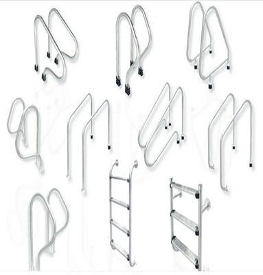 3 Steps 1.2mm  316 Stainless Steel Swimming Pool Ladder