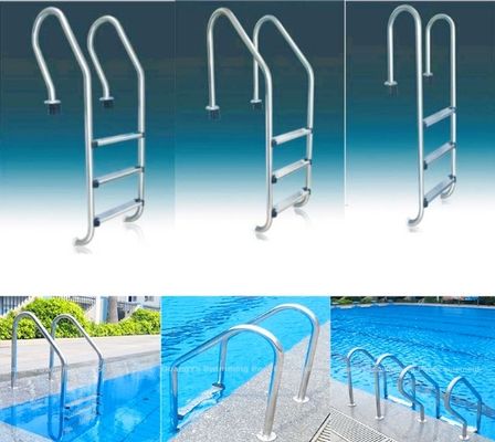 3 Steps 1.2mm  316 Stainless Steel Swimming Pool Ladder