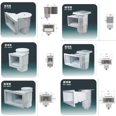 Wide Mouth 2 Inch Inground Pool Skimmer