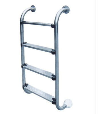 4 stappen 1.0mm Ladder van het Roestvrij staal Zwembad